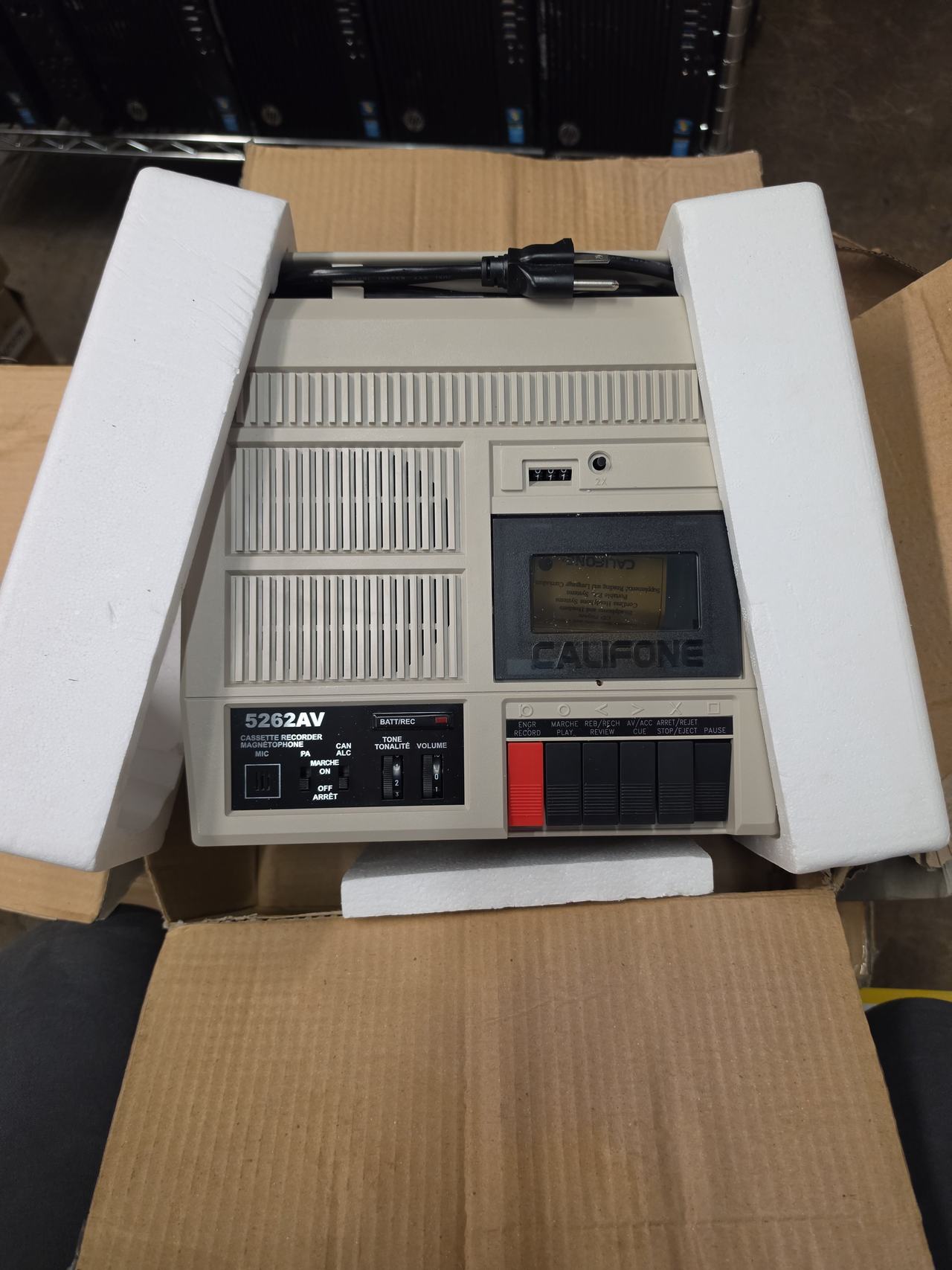 Califone 5262AV Cassette Recorder
