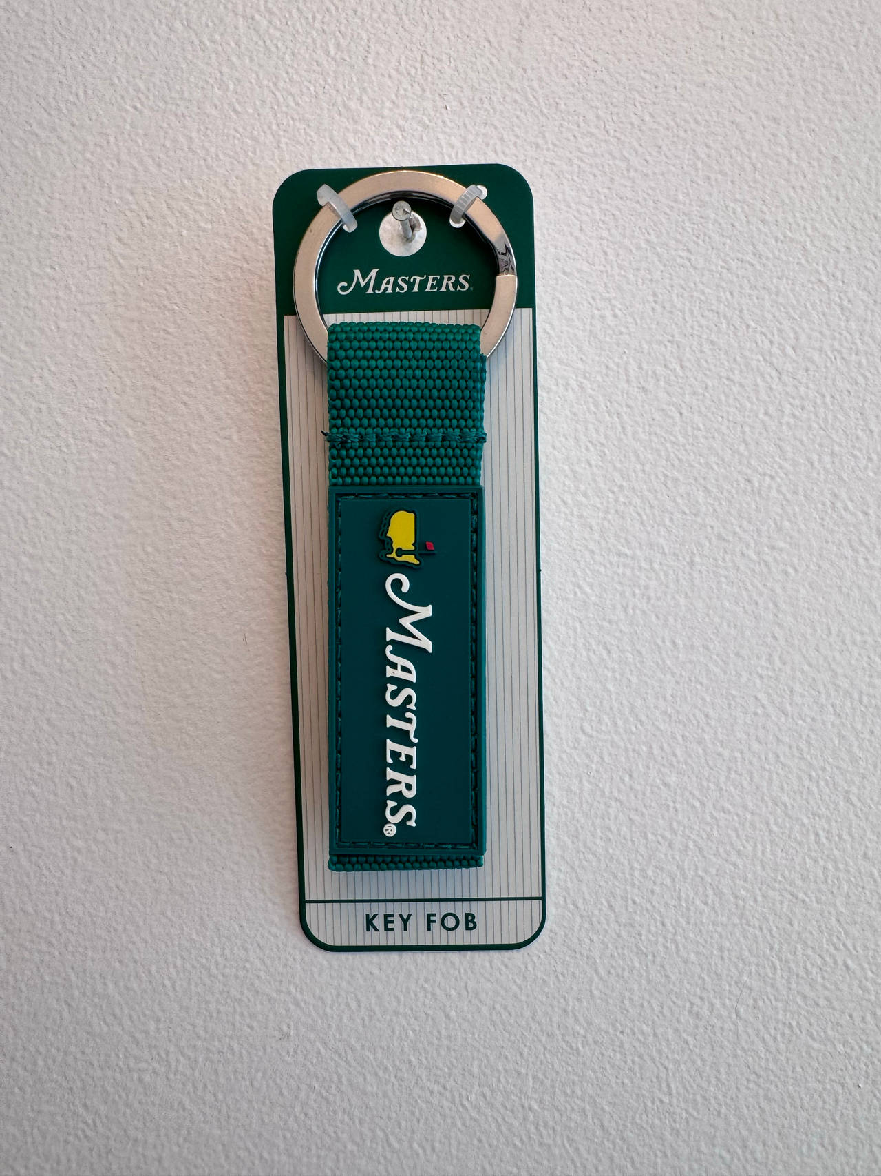 Masters Tournament Nylon Webbing Key Fob