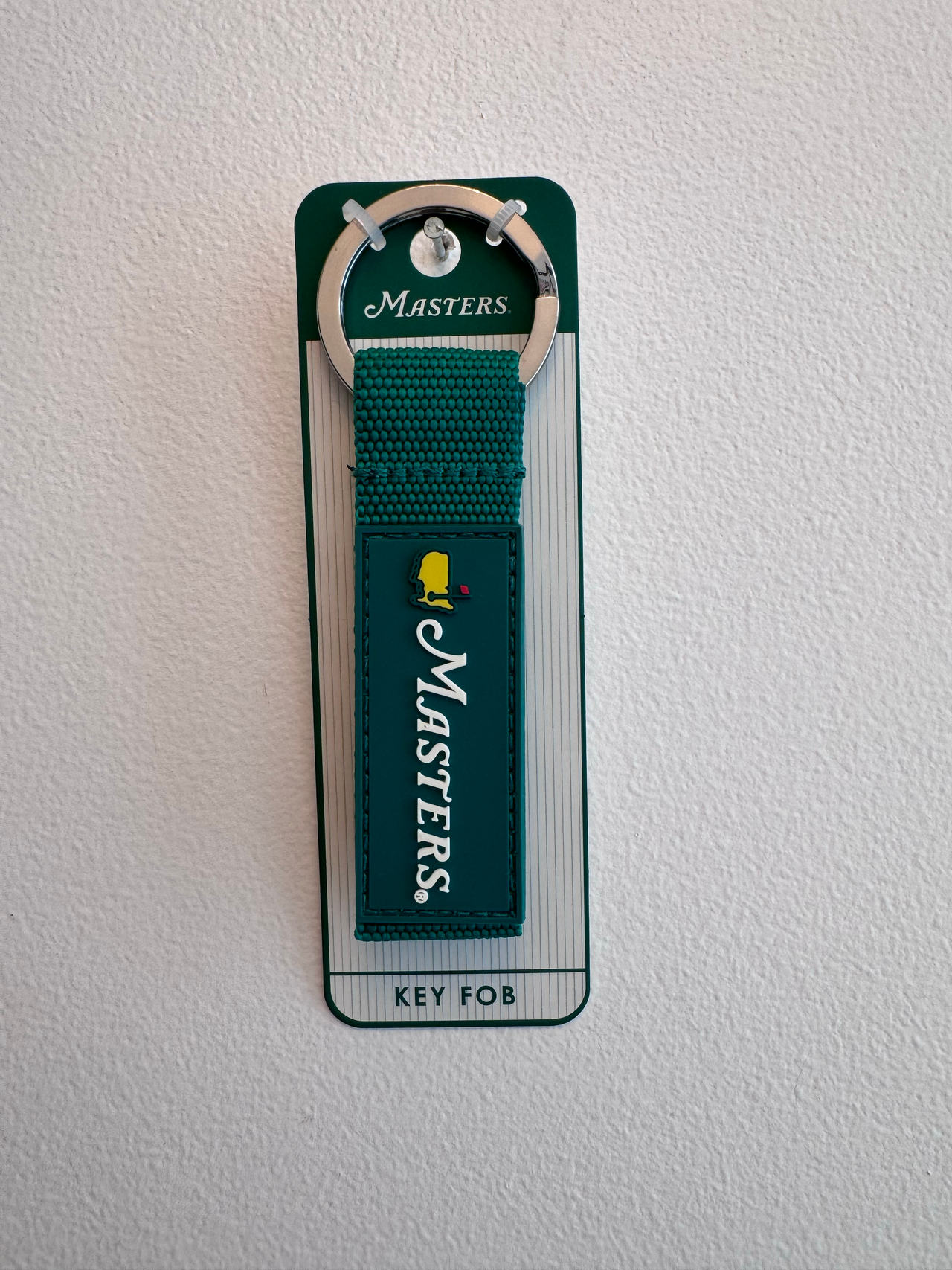 Masters Tournament Nylon Webbing Key Fob
