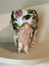 Porcelain Cherub Planter - Image 7