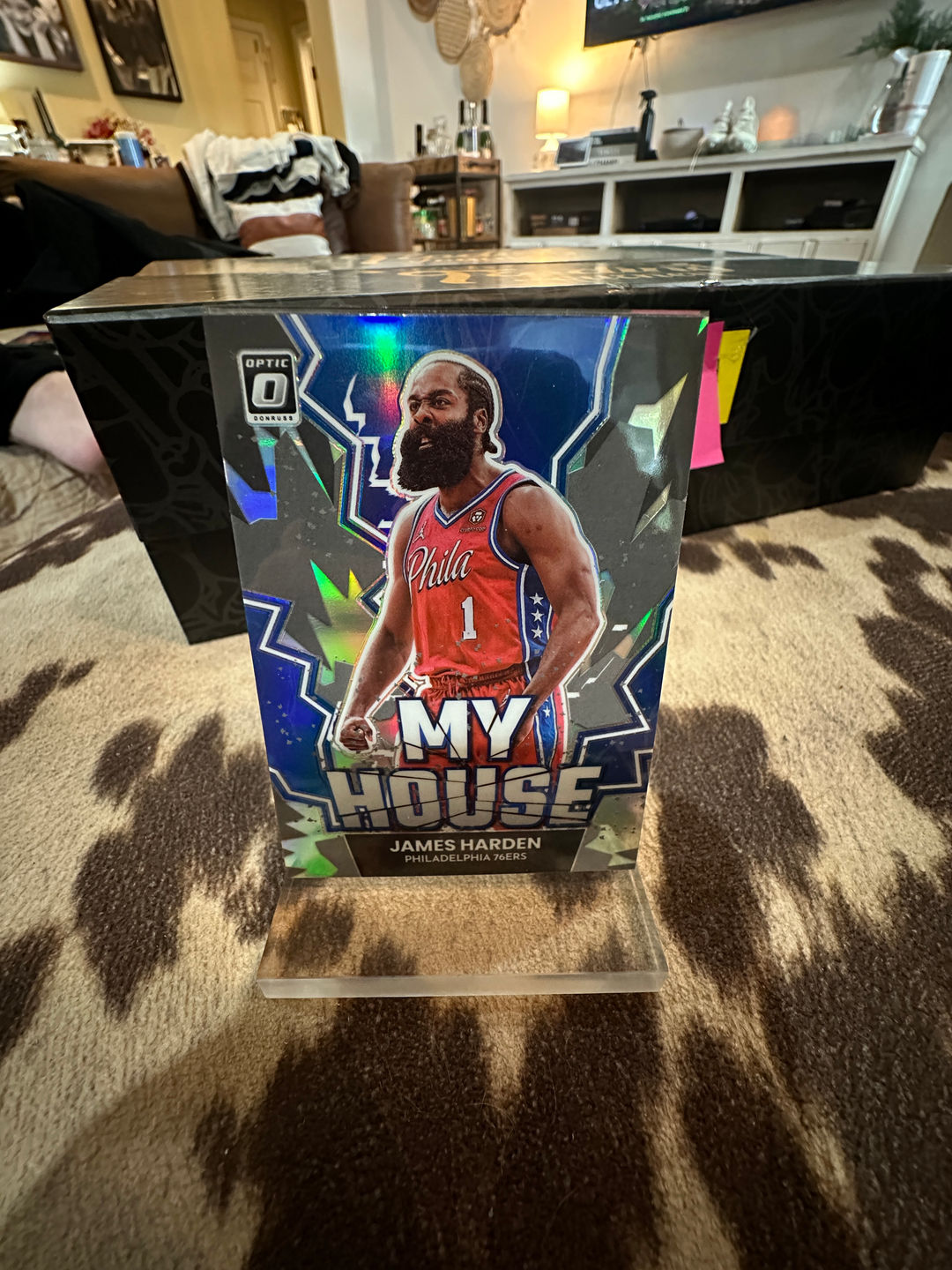 2022-23 Donruss Optic My House! James Harden Basketball Card