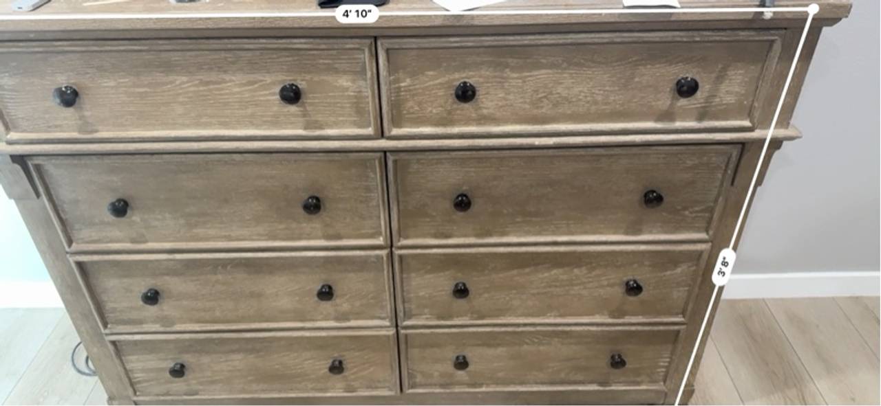 Durham Furniture Triple Dresser