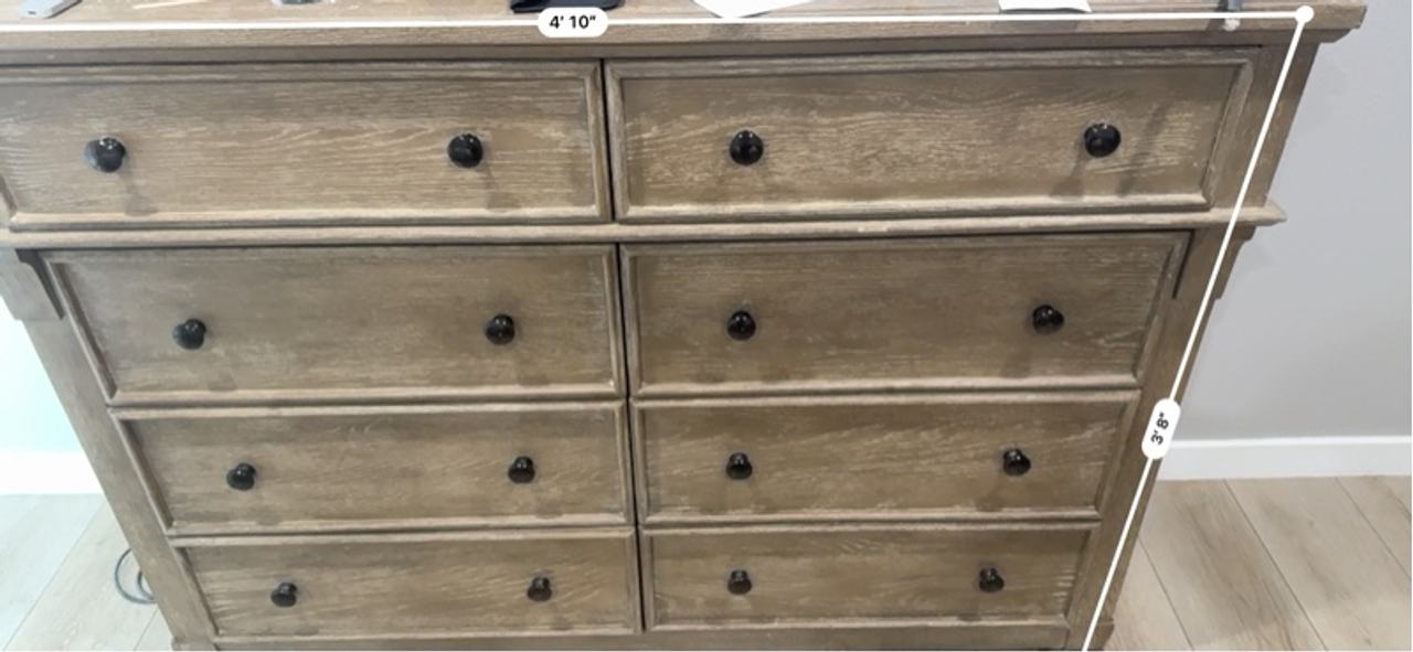 Durham Furniture Triple Dresser