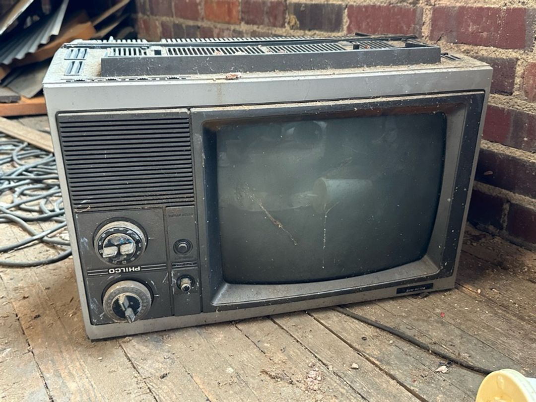 Philco 12-inch Transistor CRT Television (Vintage)