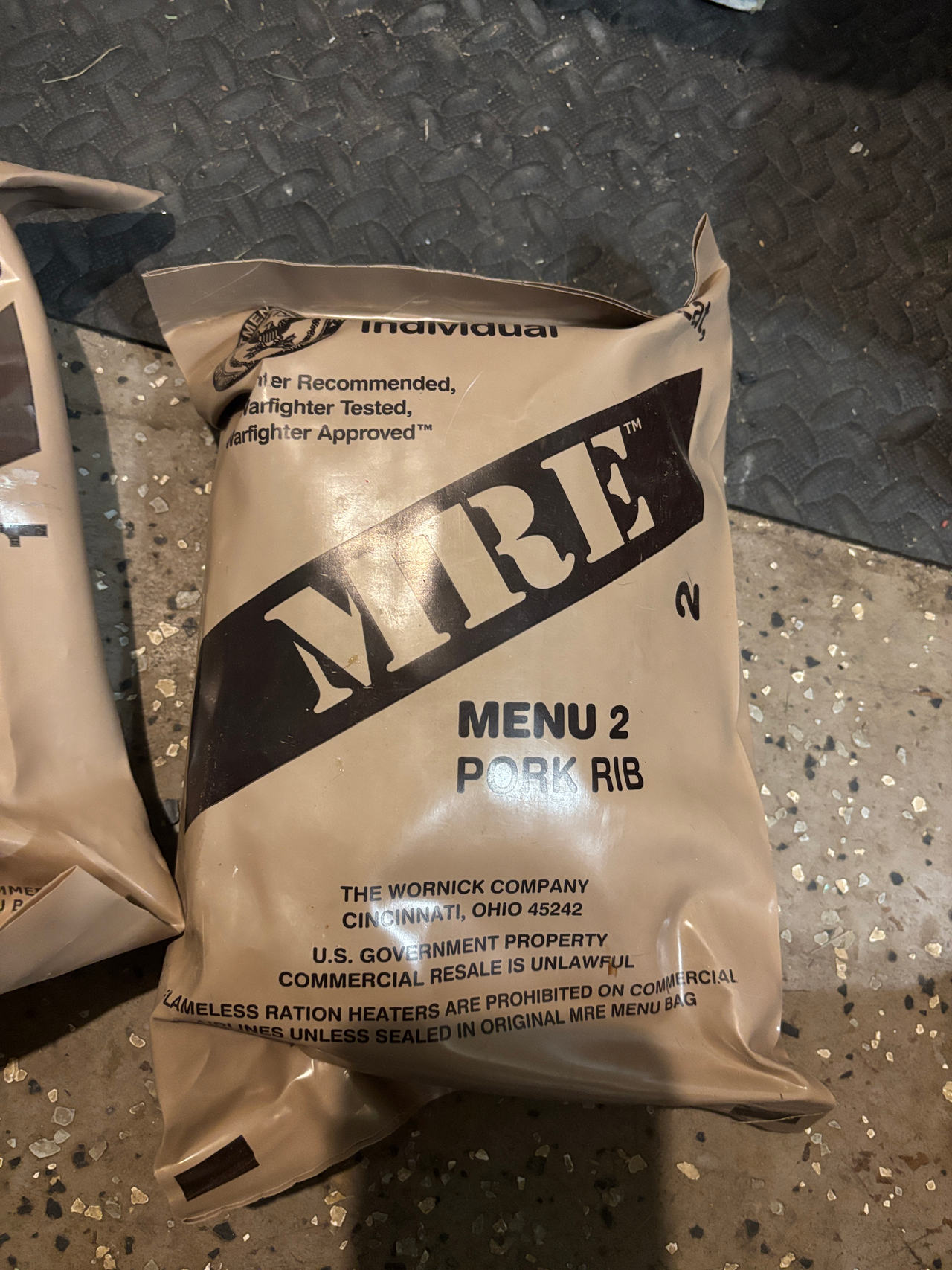 MRE (Meal, Ready-to-Eat)