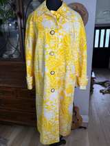 Vintage Yellow Rain Coat - Image 1