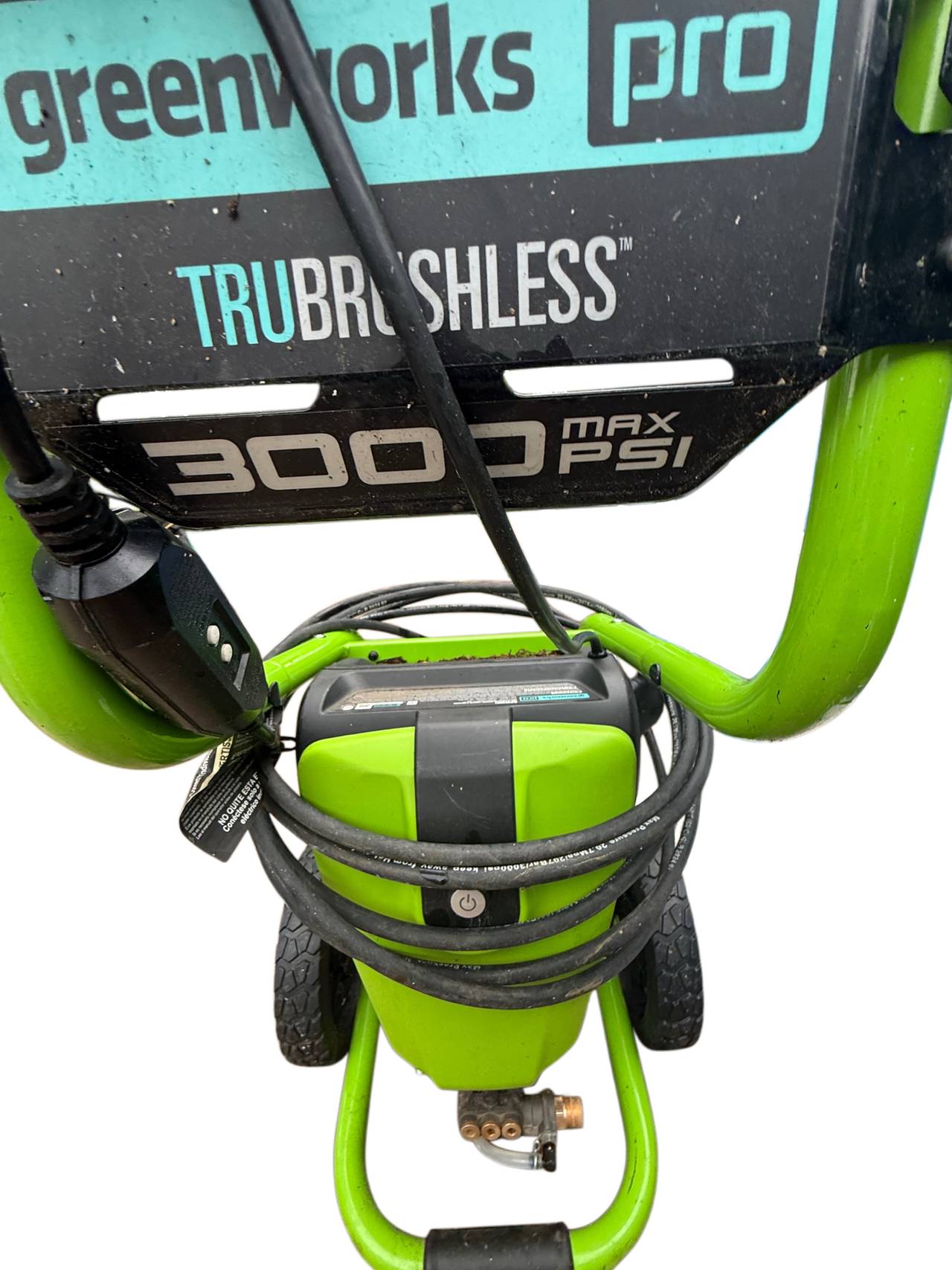 Greenworks Pro 3000 PSI Electric Pressure Washer