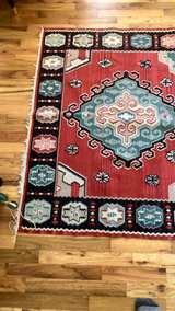 Vintage Tribal Kilim Flatweave Rug - Image 5