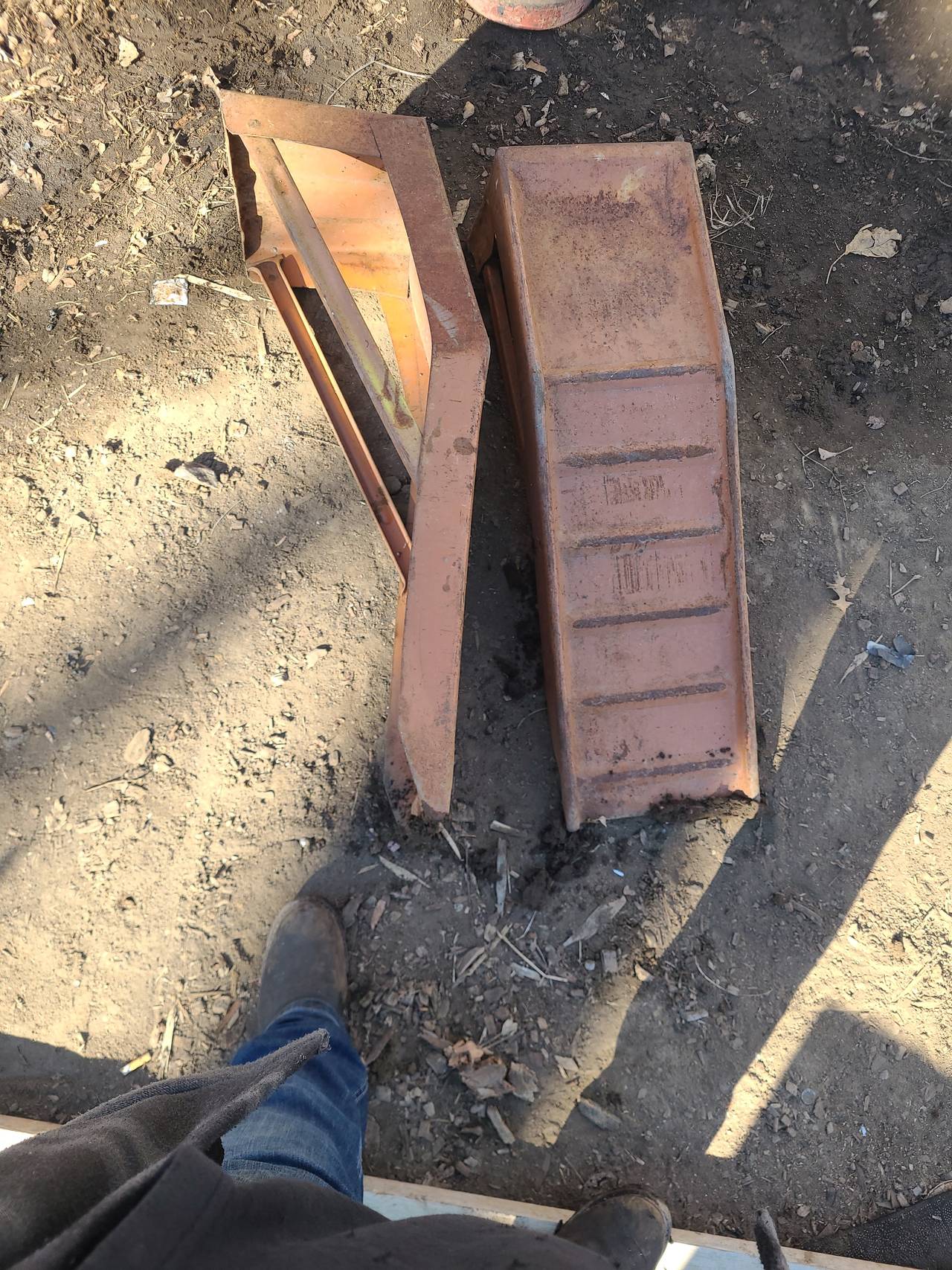 Vintage Steel Car Ramps