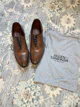 Allen Edmonds McAllister Wingtip Oxford Walnut Leather - Image 5