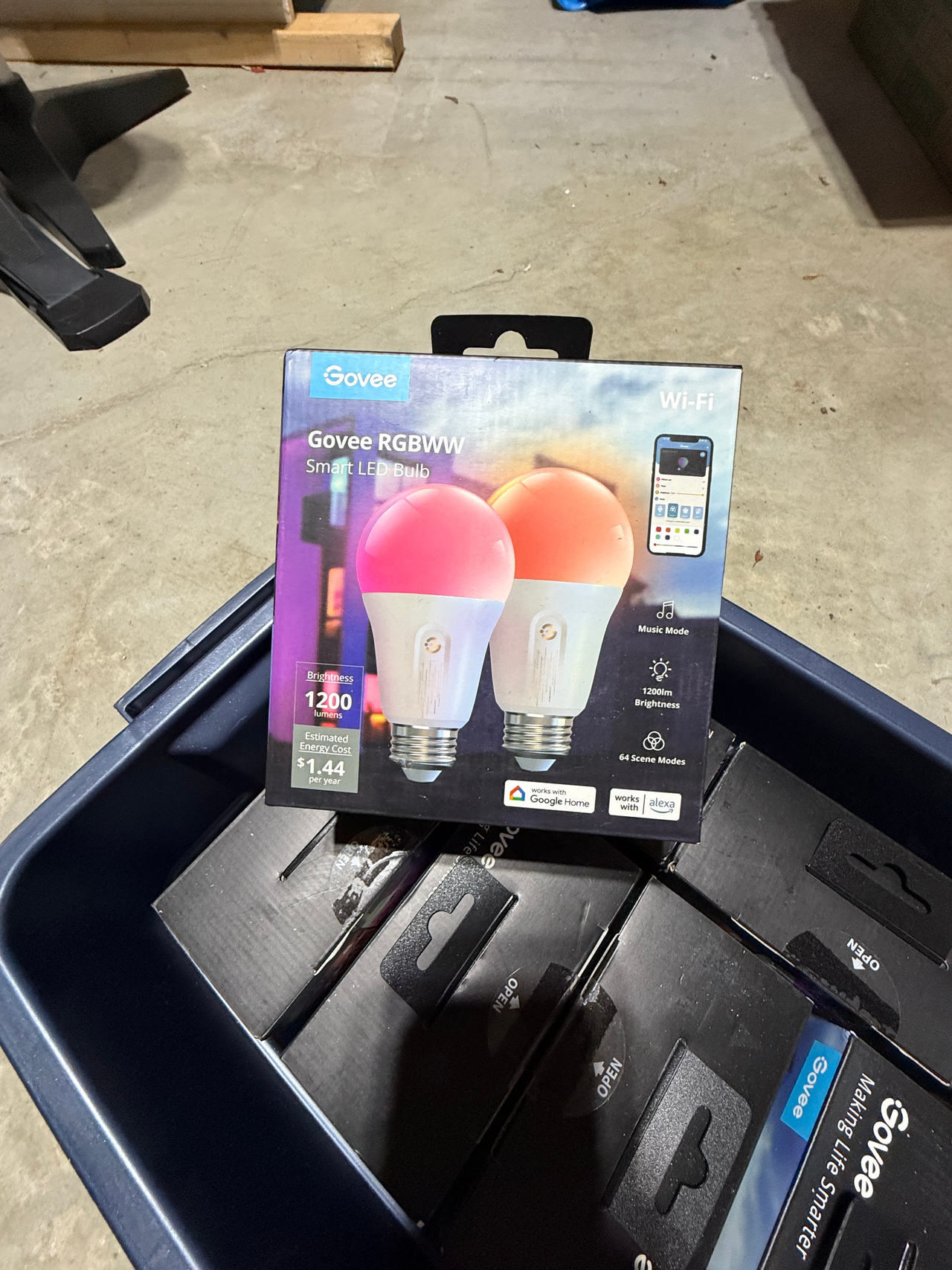 NEW Govee RGBWW Smart LED Bulb 1200 Lumens