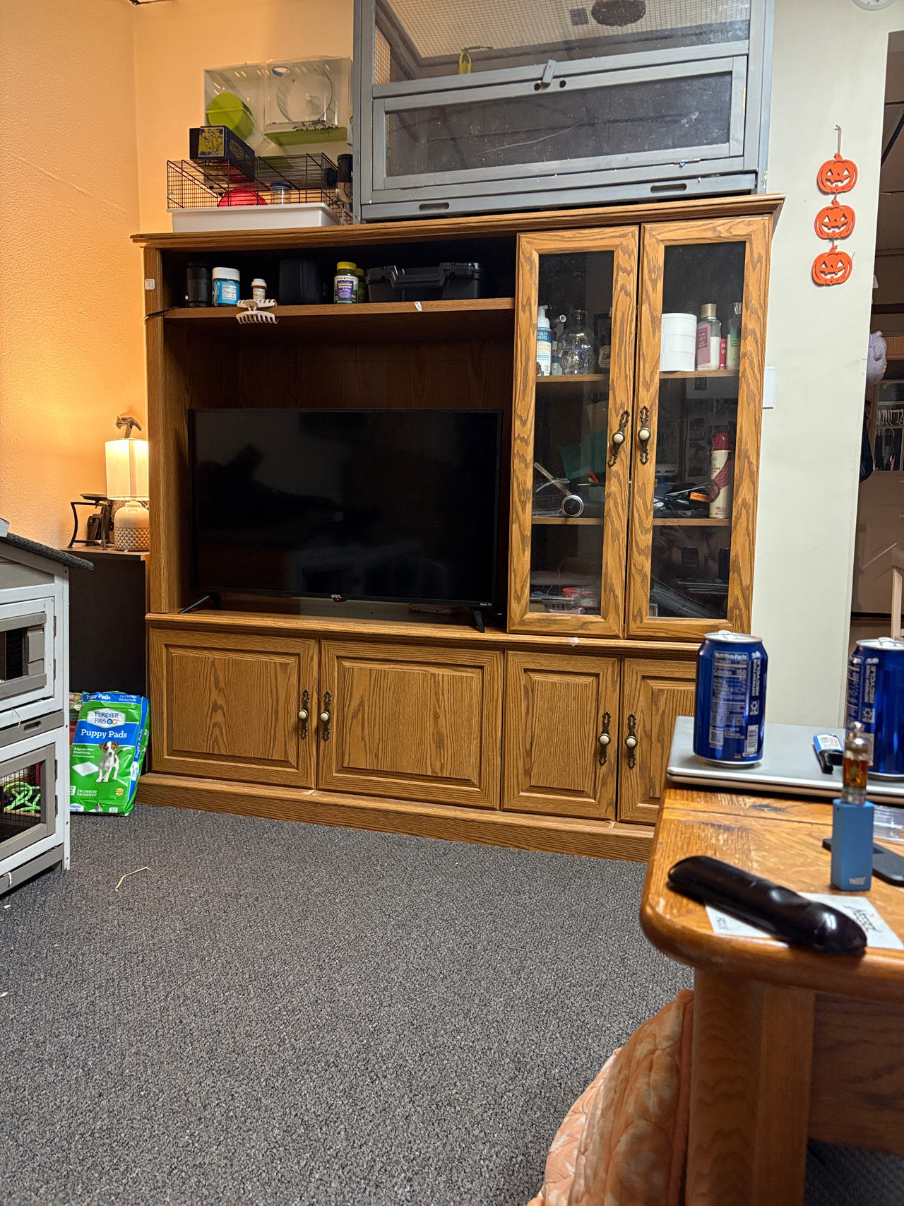 Wooden Entertainment Center