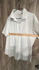 Spaidersilk White Short Sleeve Button Down Shirt XL - Image 3