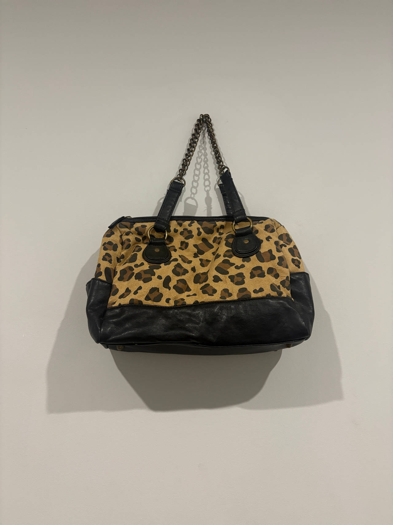 Leopard Print Tote Bag