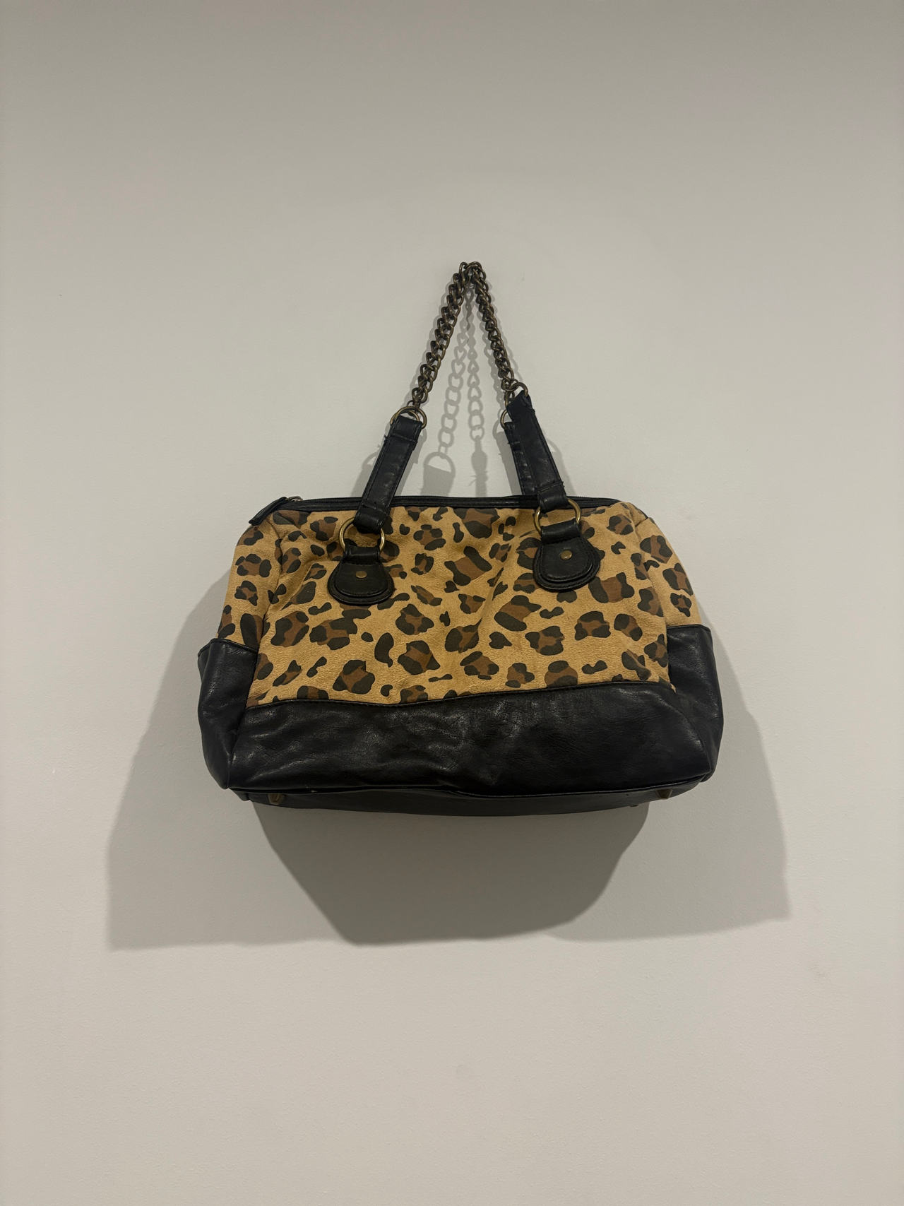 Leopard Print Tote Bag