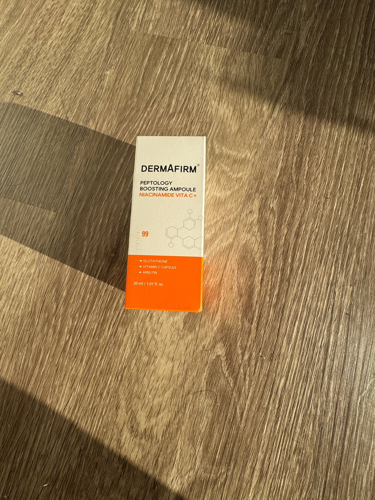 Dermafirm Peptology Boosting Ampoule Niacinamide Vita C+