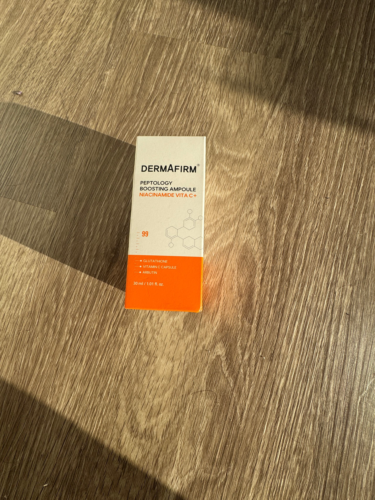 Dermafirm Peptology Boosting Ampoule Niacinamide Vita C+