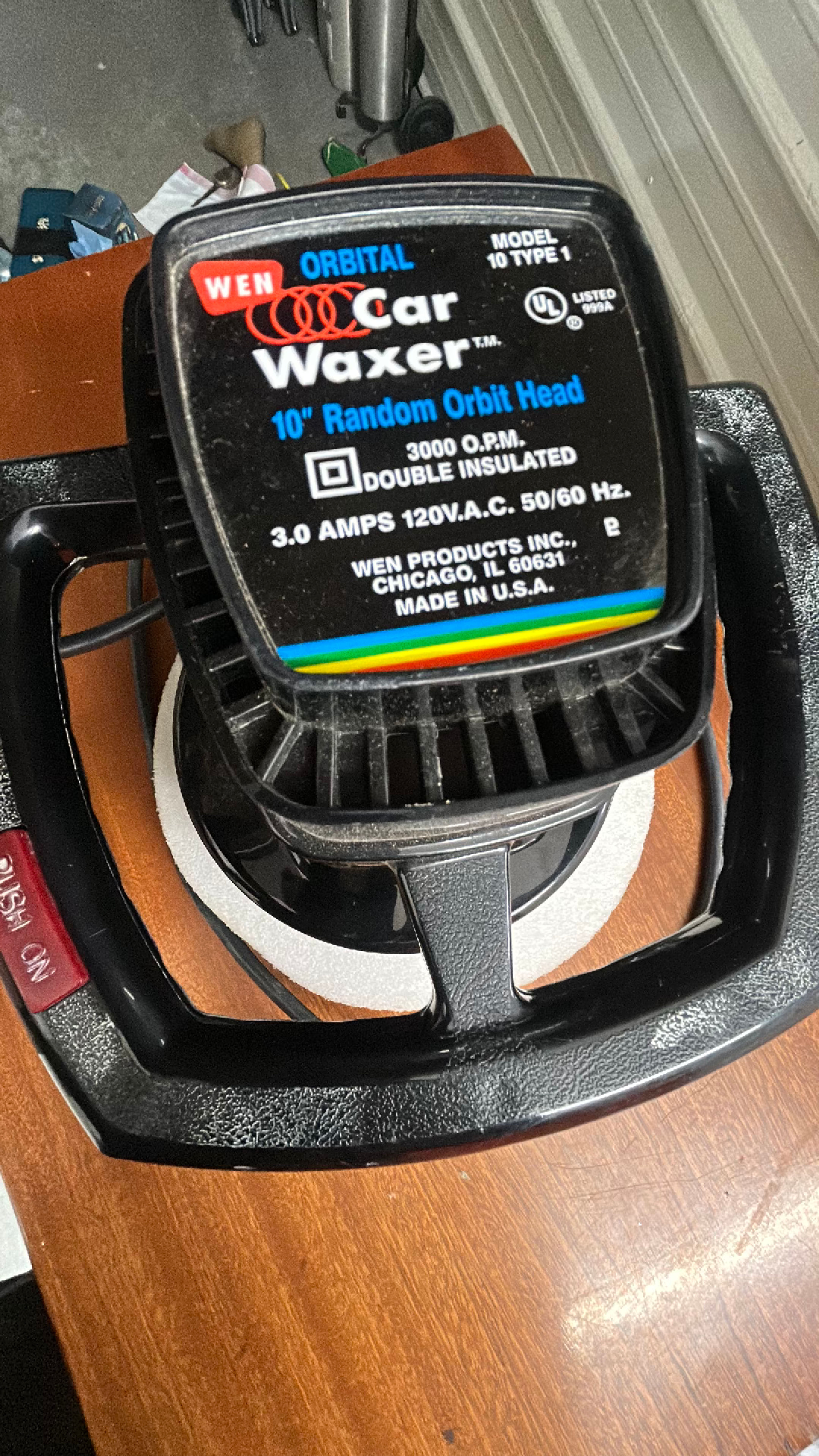 WEN 10" Random Orbital Car Waxer Model 10 - Image 2