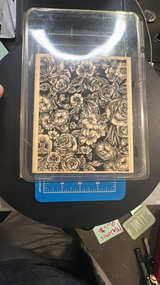 Stampin' Up! Fine Floral Wood Mount Stamp - Image 1