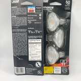 (6 bulbs) Feit Electric Enhance MR16 50W Replacement LED Bulbs 3-Pack x 2 Unit - Image 1