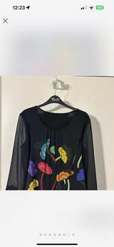 Sheer Floral Blouse - Image 2