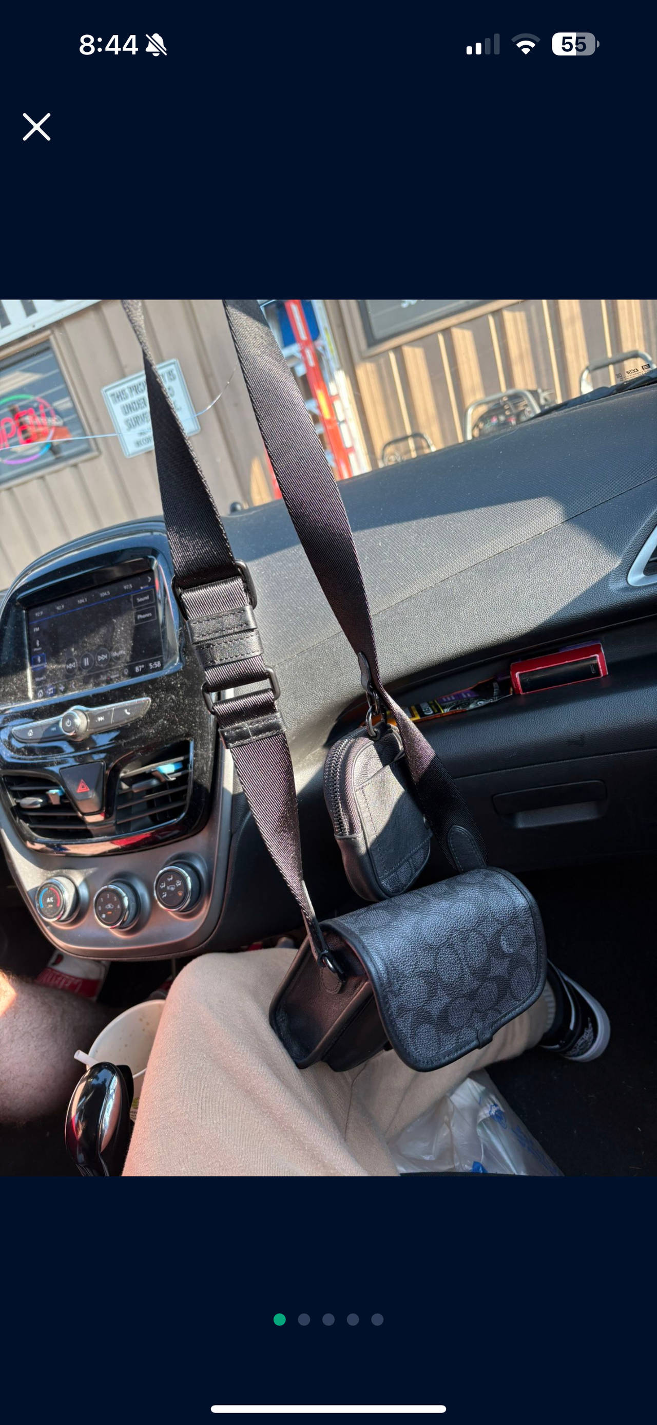 Coach Signature Crossbody Bag