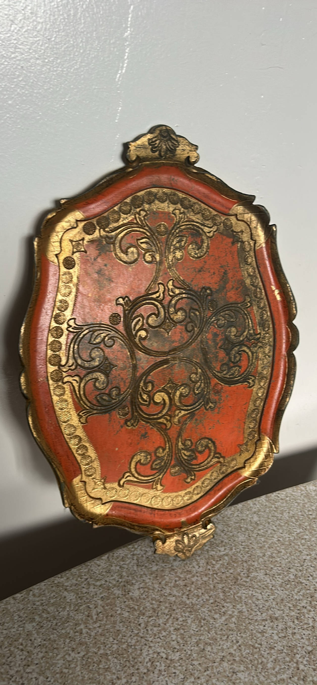 Italian Florentine Tole Tray
