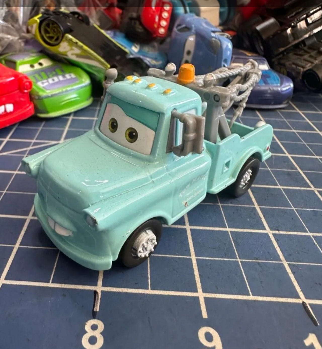 Disney Pixar Cars Movie Brand New Mater Blue Die-Cast 114