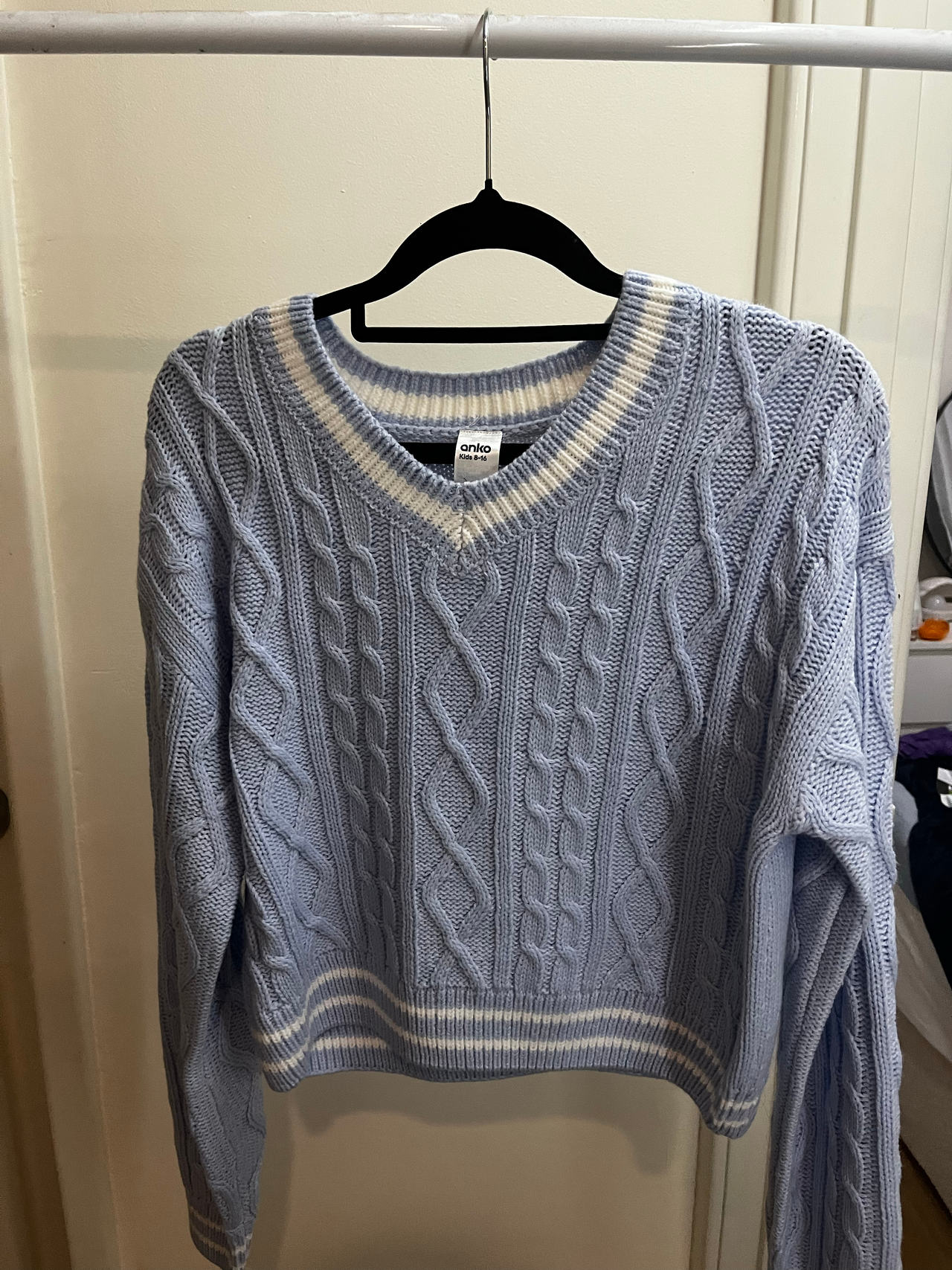Anko Cable Knit V-Neck Jumper