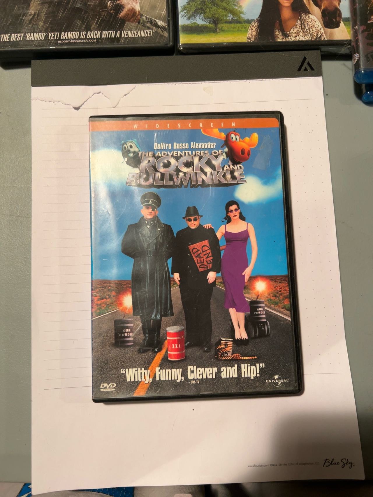 The Adventures of Rocky and Bullwinkle DVD