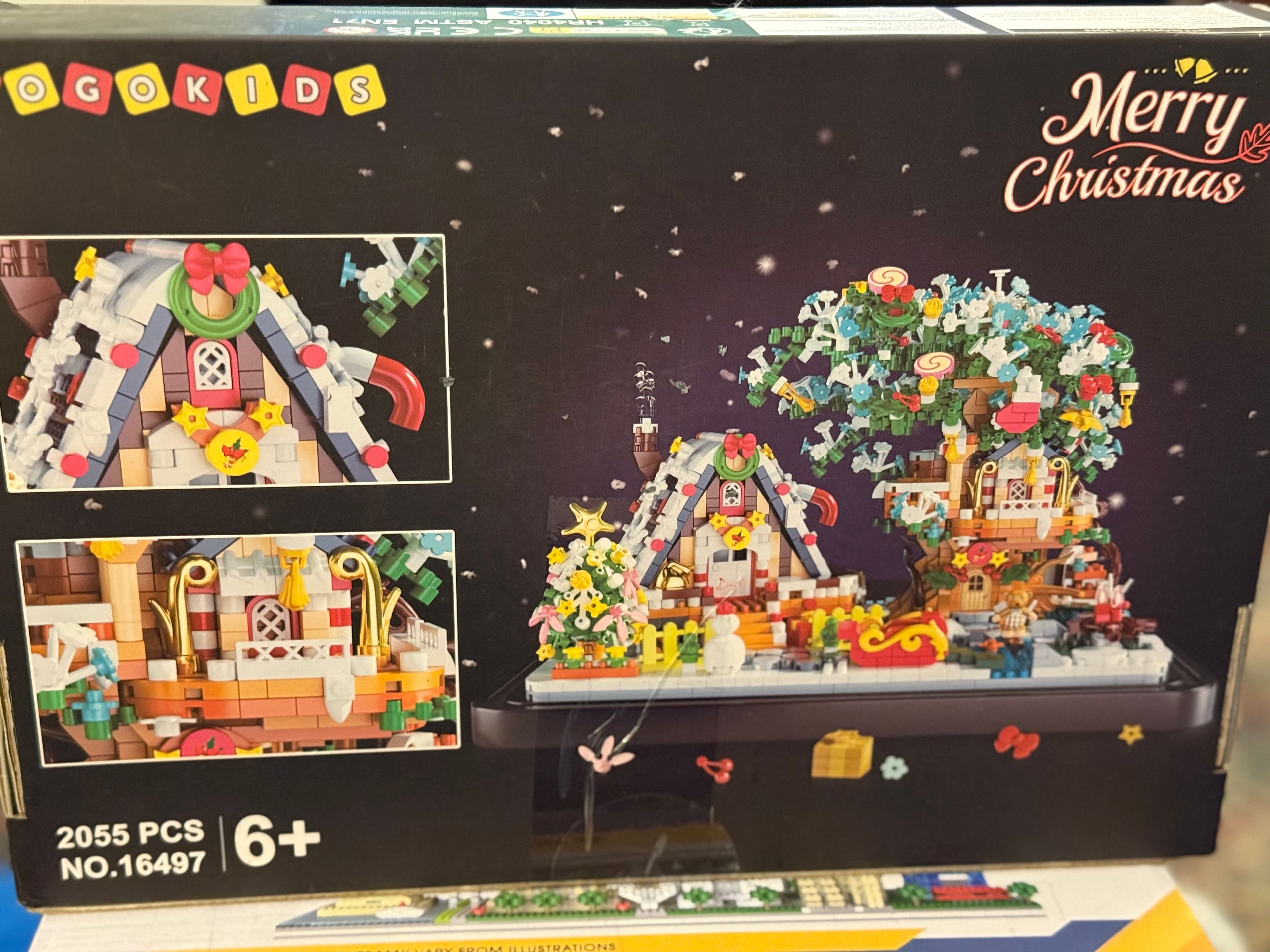  1223 Christmas House Building Block  - Image 3