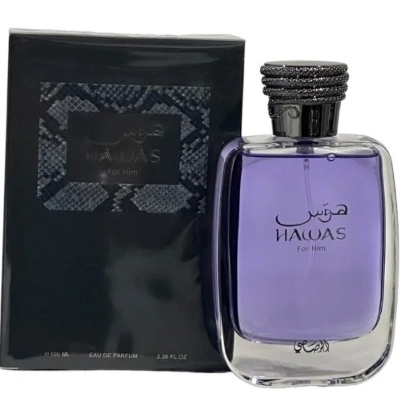 SEALED BOX Rasasi Hawas Eau de Parfum 100ml  AUTHENTIC