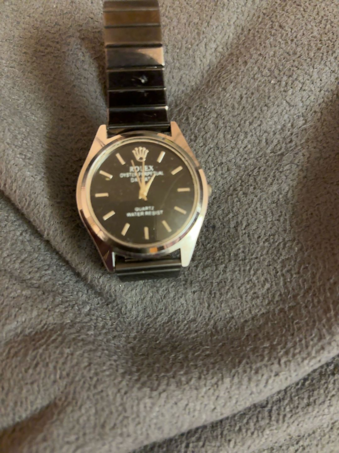 Rolex Air-King Stainless Steel Black Dial