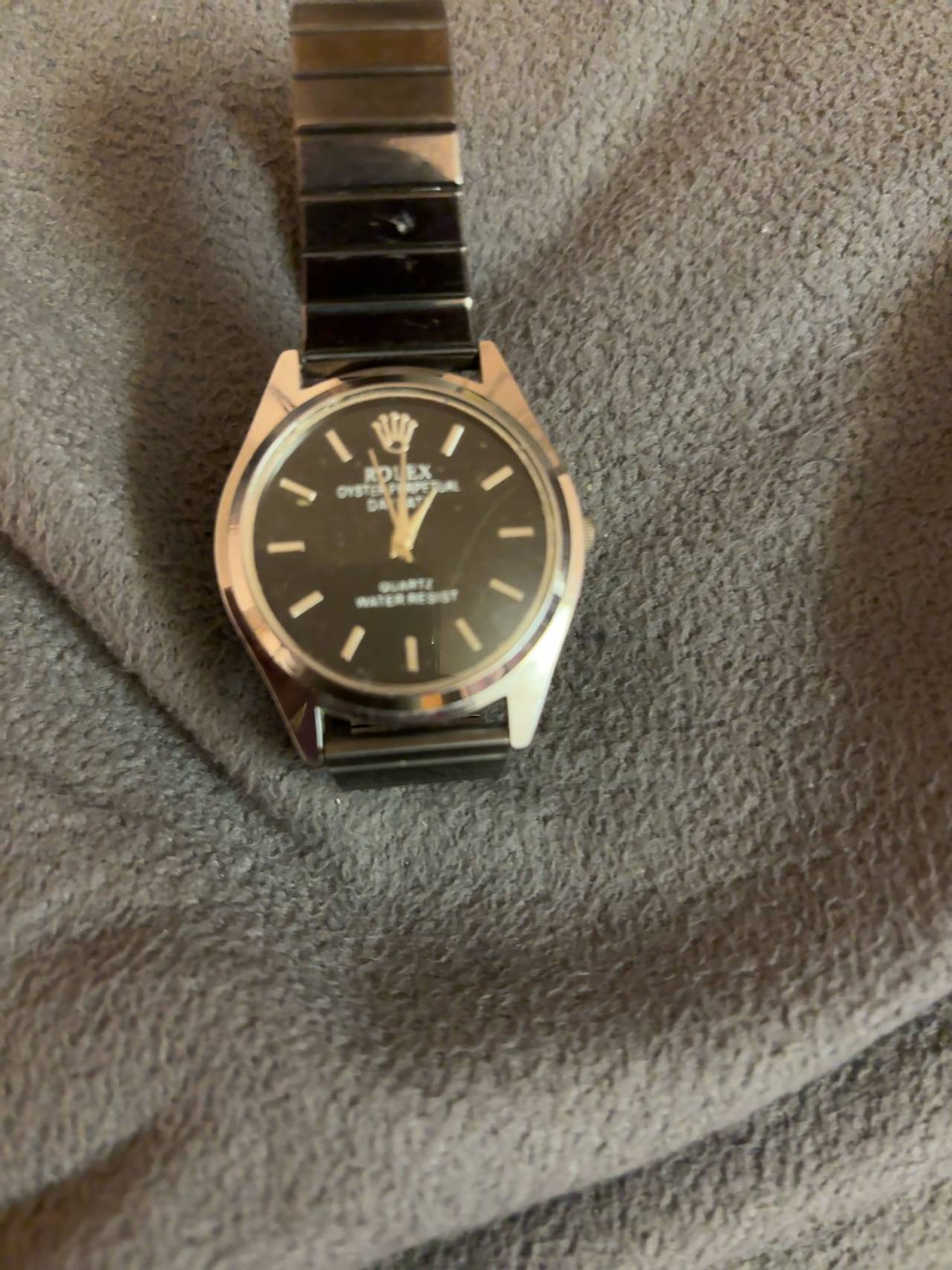Rolex Air-King Stainless Steel Black Dial