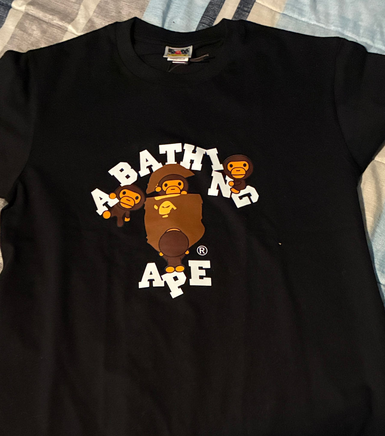 A Bathing Ape Baby Milo Ape Head T-Shirt
