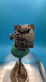 Monarch de Luxe Vintage Square Watch Movement and Dial - Image 2