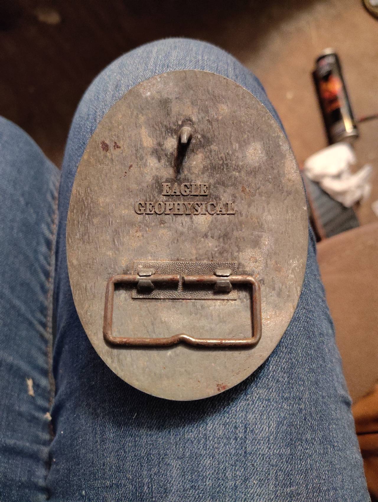 2001 Houston Livestock Show and Rodeo Belt Buckle