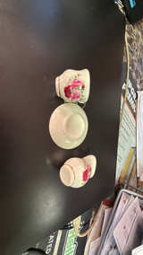 Miniature Porcelain Tea Set - Image 2