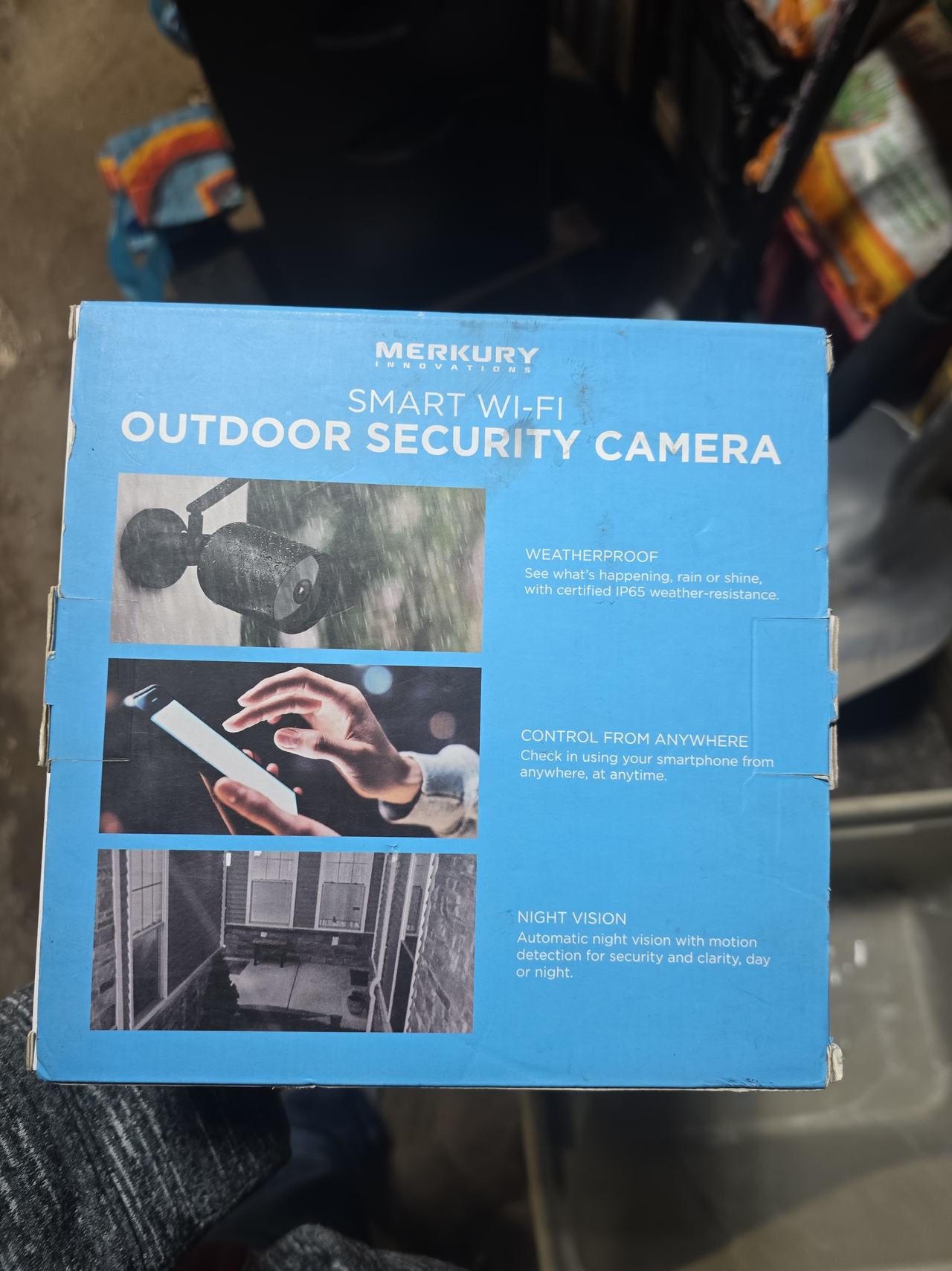 Merkury Innovations Smart Wi-Fi Outdoor Security Camera