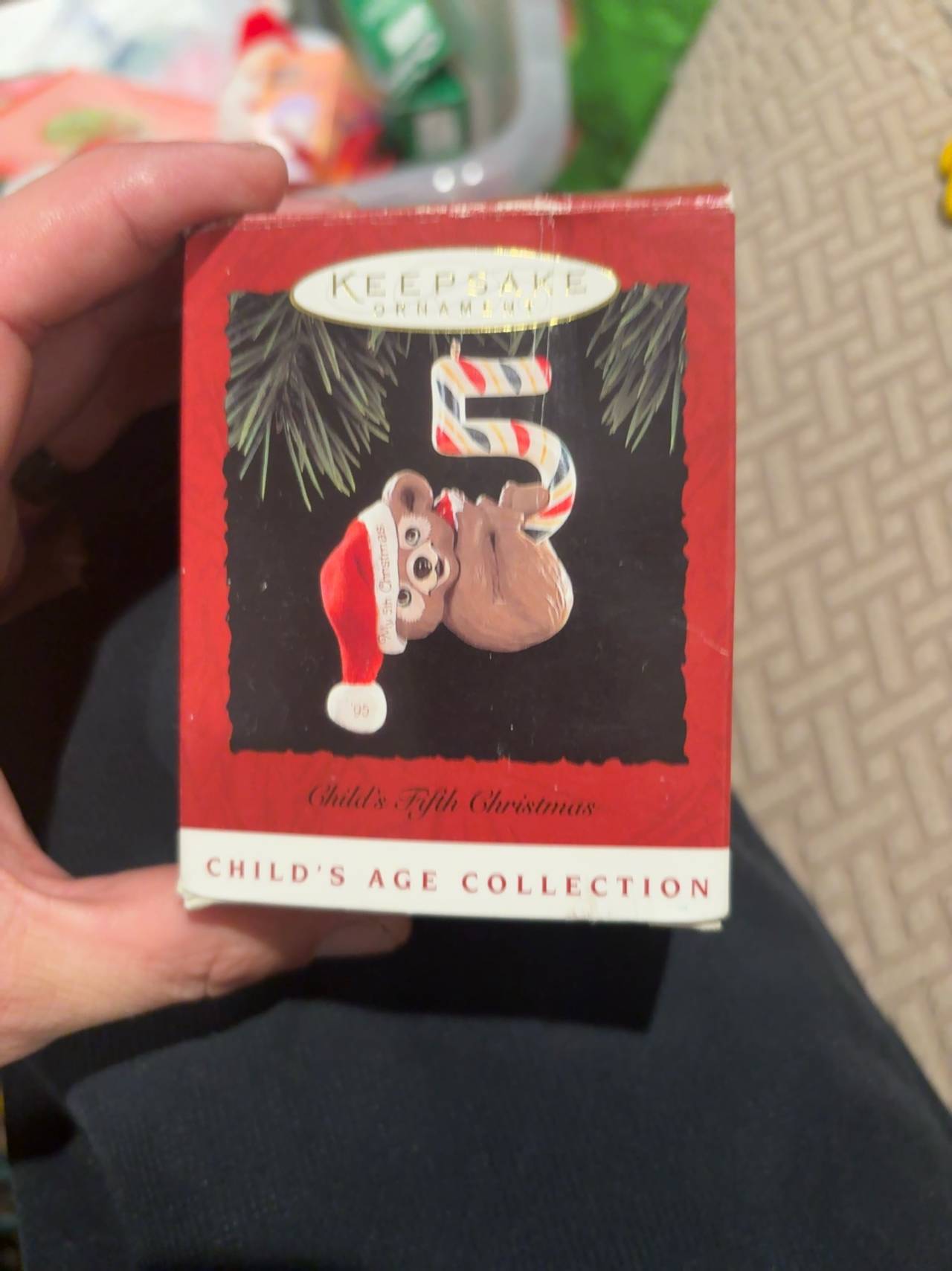 Hallmark Keepsake Ornament Child's Fifth Christmas