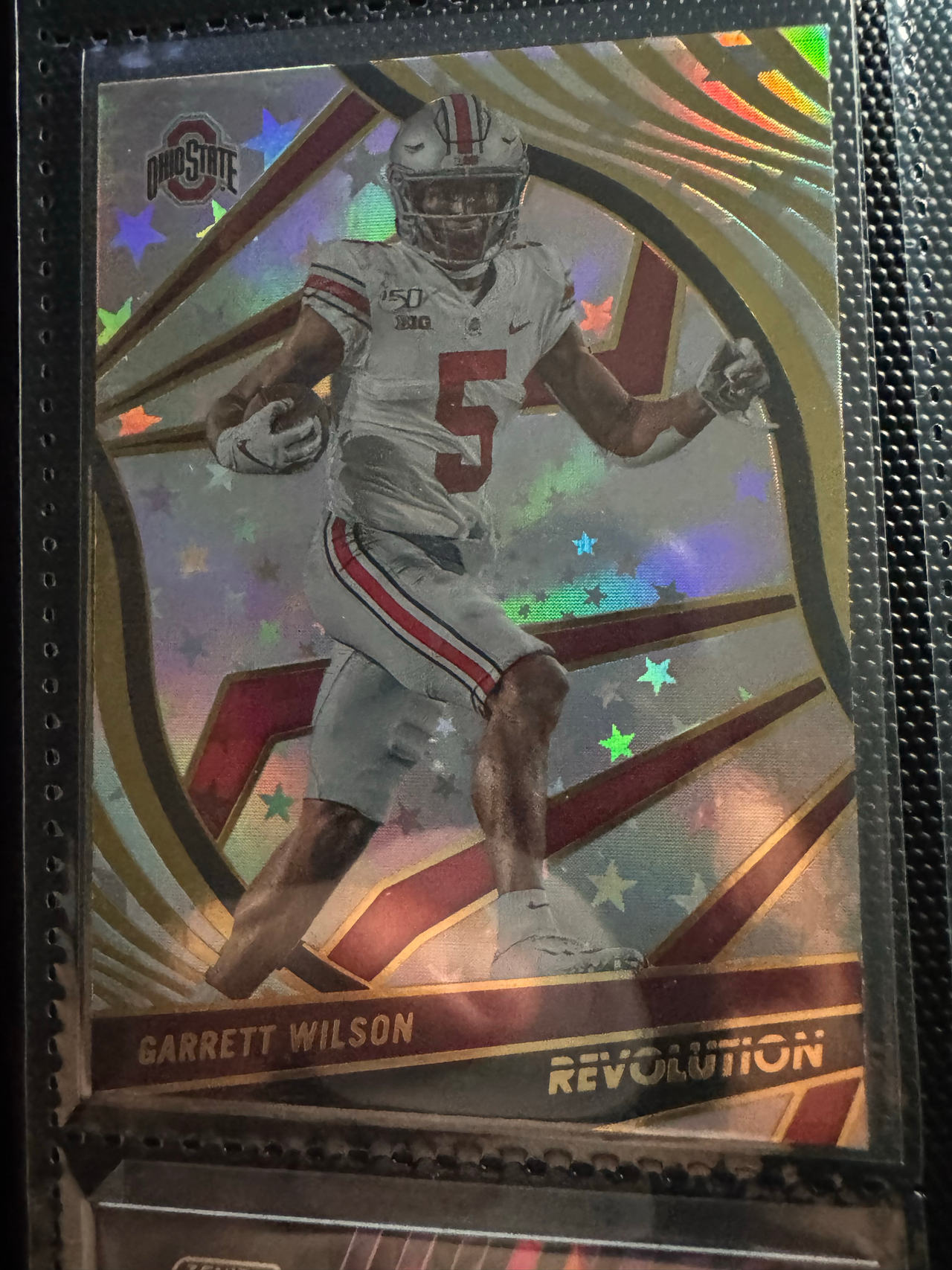 Garrett Wilson Revolution Football Card