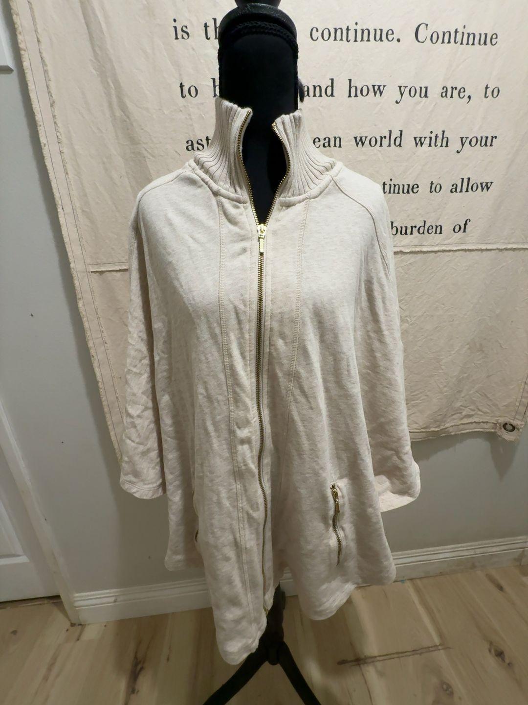 Zenergy by Chico's Jacket Cream