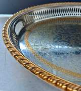 Vintage Kensington No. 7846 Oval Serving Tray 88-2 - Image 5