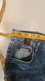 GS-115 Boys Distressed Moto Stretch Jeans - Image 5