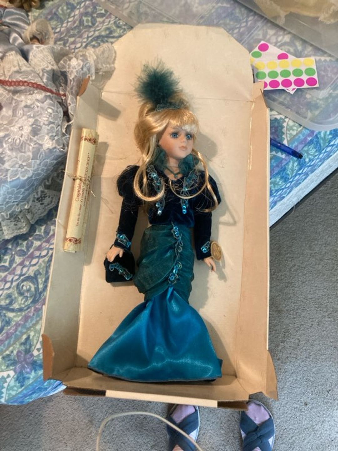 Porcelain Collectible Doll