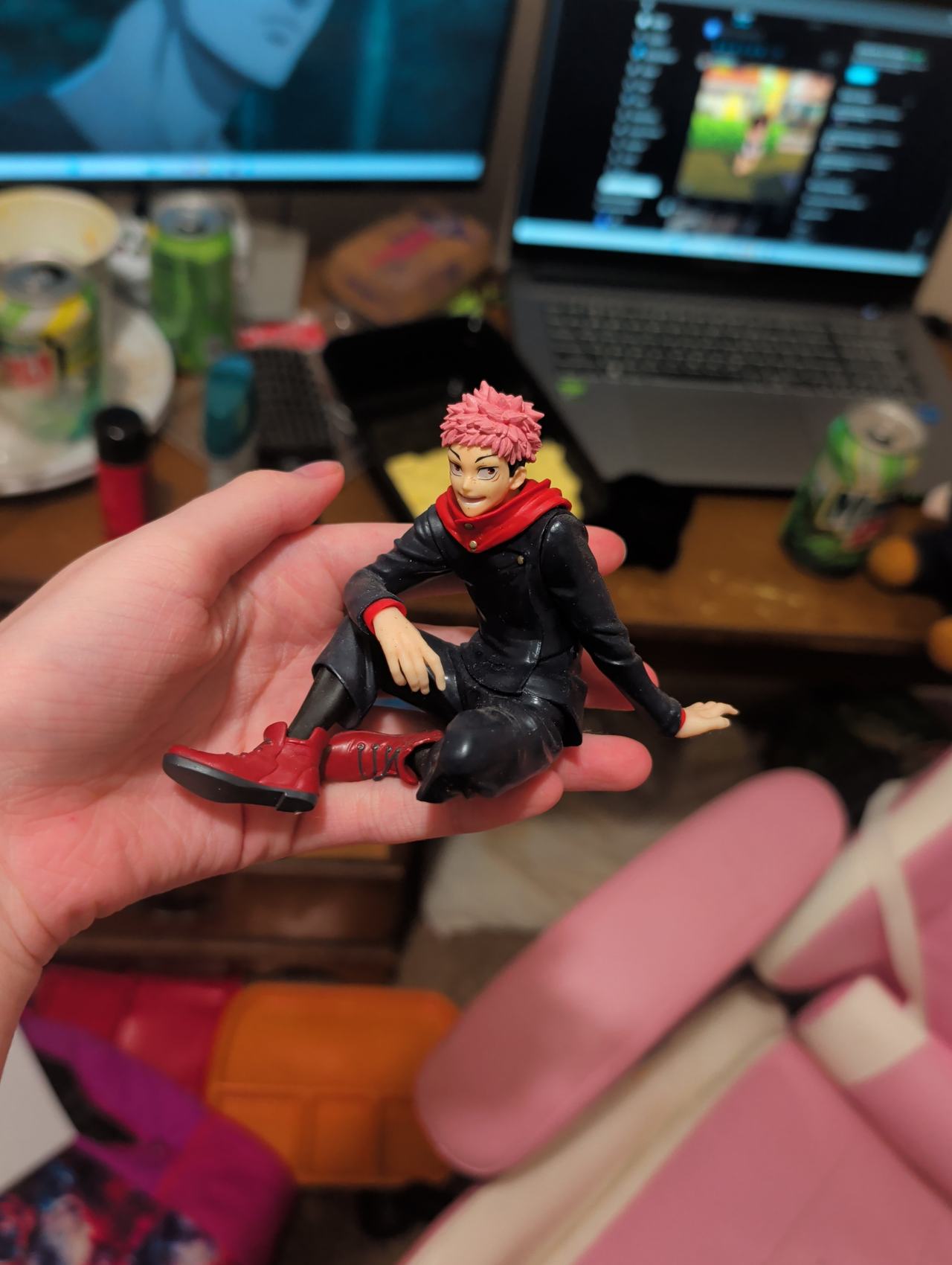 Sega Jujutsu Kaisen Yuji Itadori Noodle Stopper Figure
