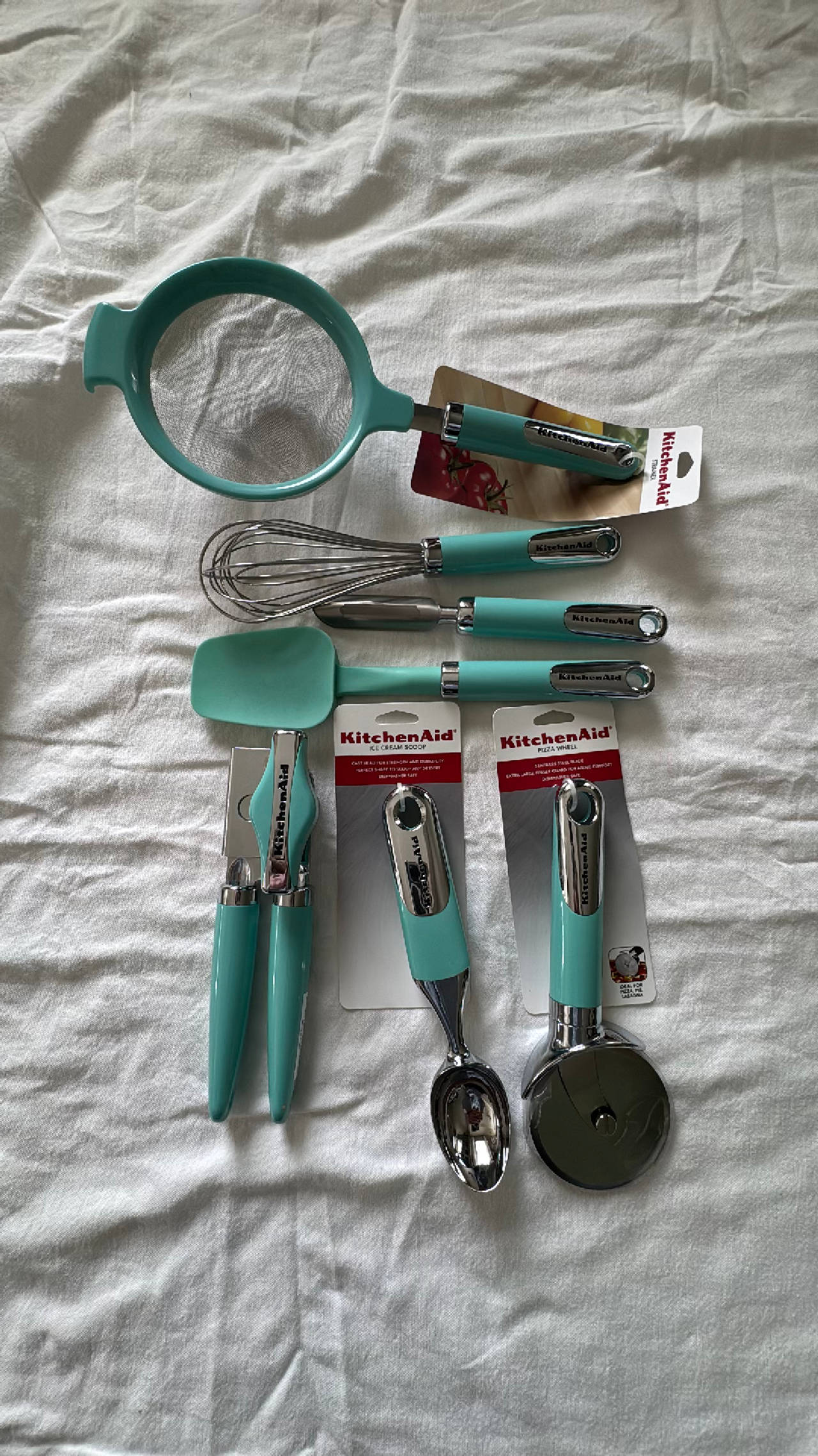 KitchenAid Aqua Sky Kitchen Tool Set