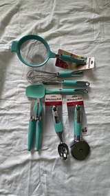 KitchenAid Aqua Sky Kitchen Tool Set - Image 1