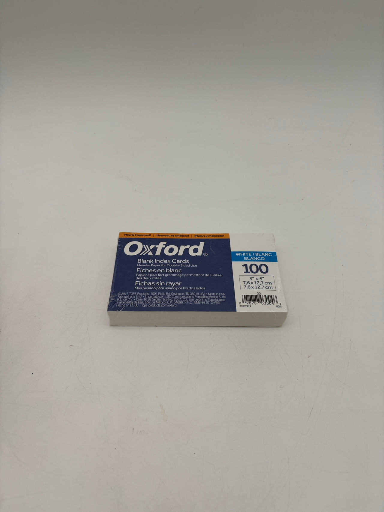 Oxford Blank Index Cards