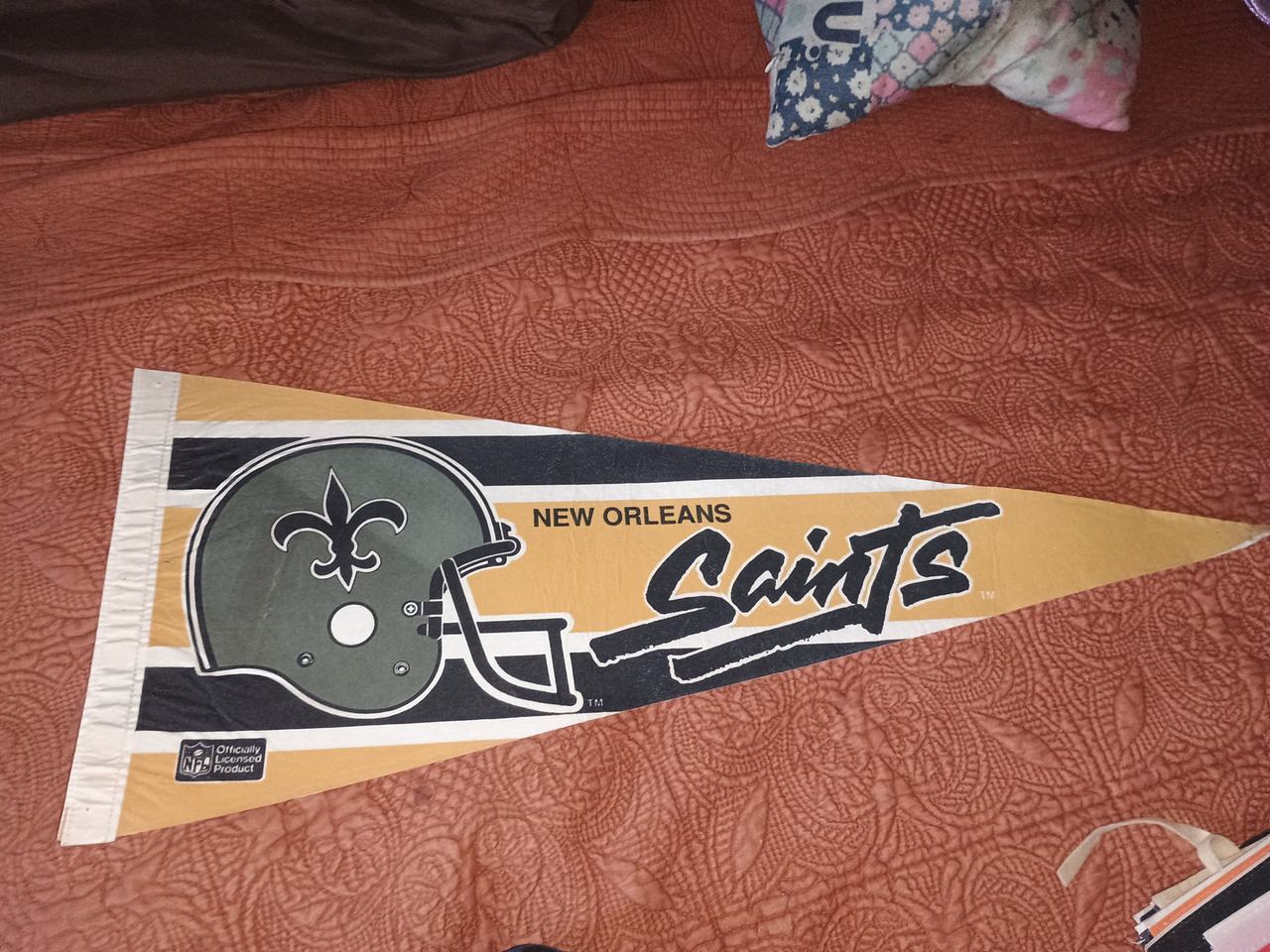 New Orleans Saints Vintage Felt Pennant